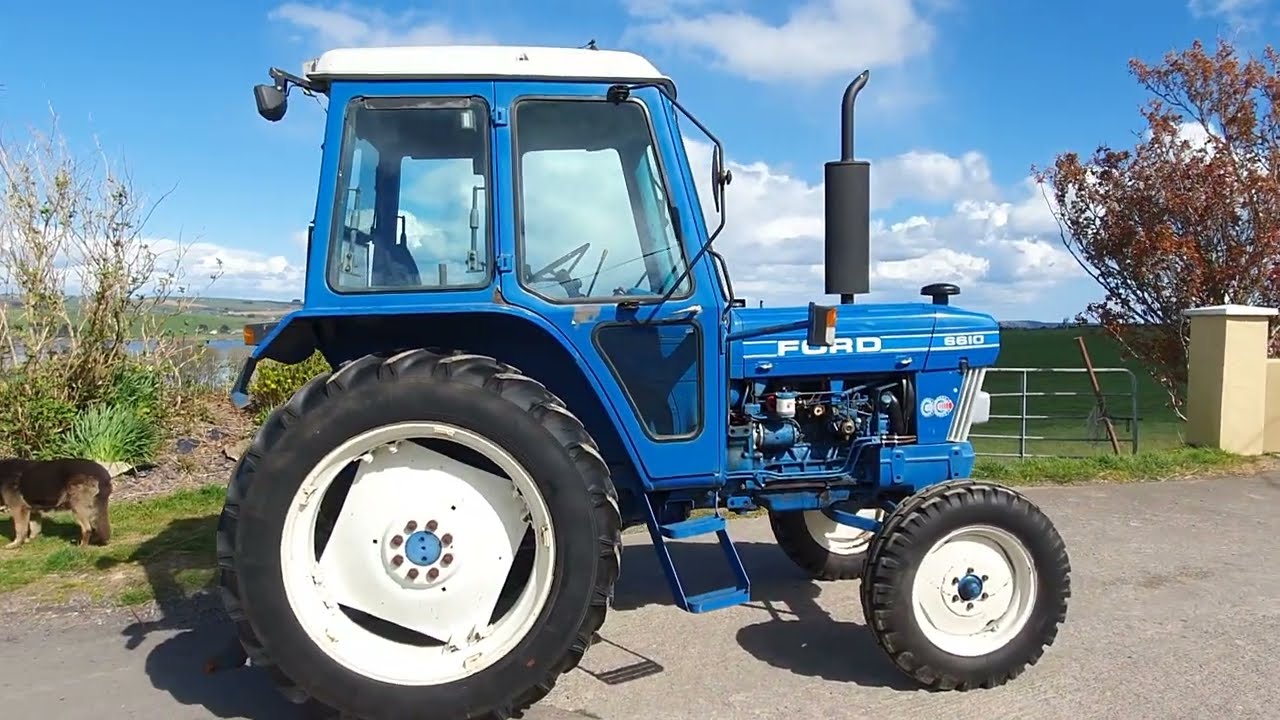 Ford 6610 Q cab Courtmacsherry Machinery - YouTube