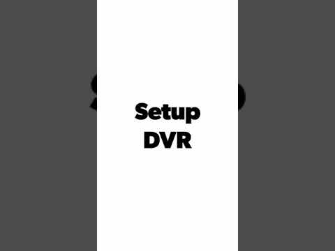 VSS Mobile - Setup NVR