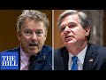 Sen. Rand Paul spars with FBI Director over FISA abuses and Trump investigations