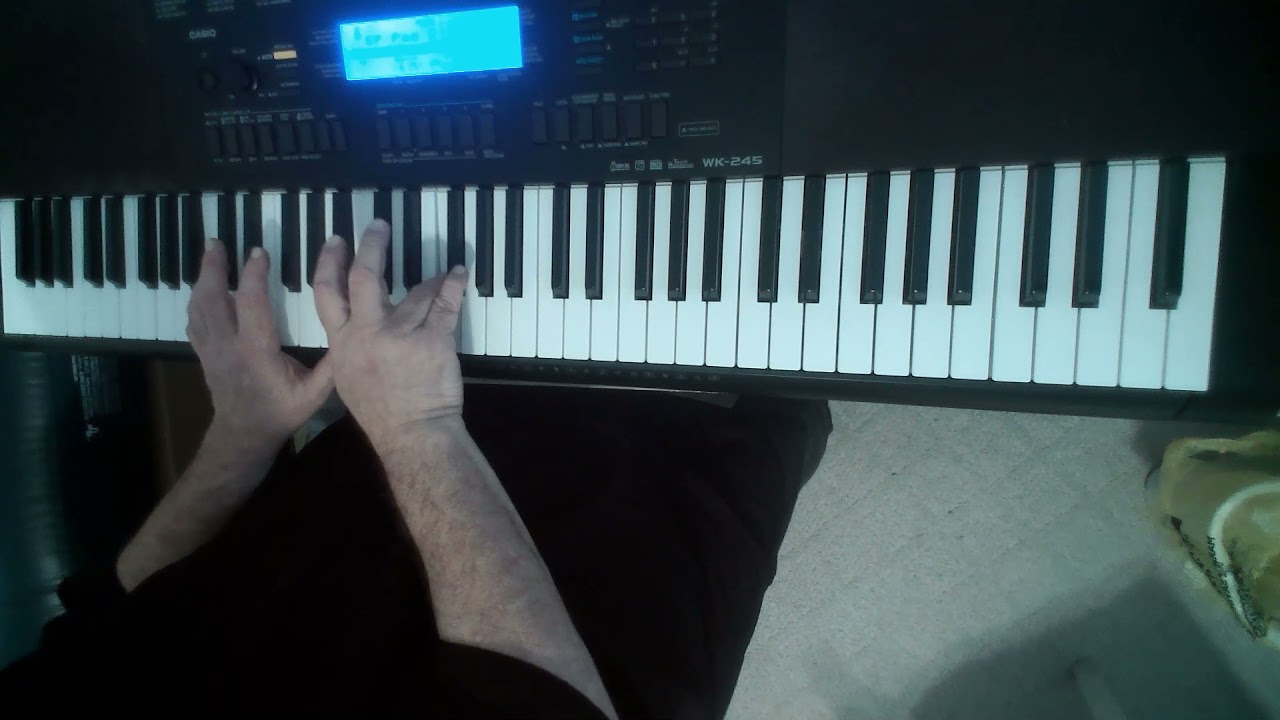 Layla Outro Electric Piano In C Sharp YouTube