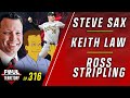 Ross stripling steve sax  keith law join controversy in anaheim trout hits 10th  foul territory