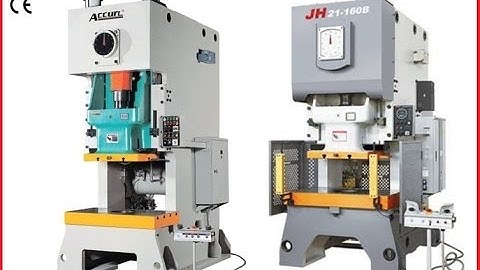 C frame Mechanical Press 100 tons / Eccentric Press 100T with air clutch and brake