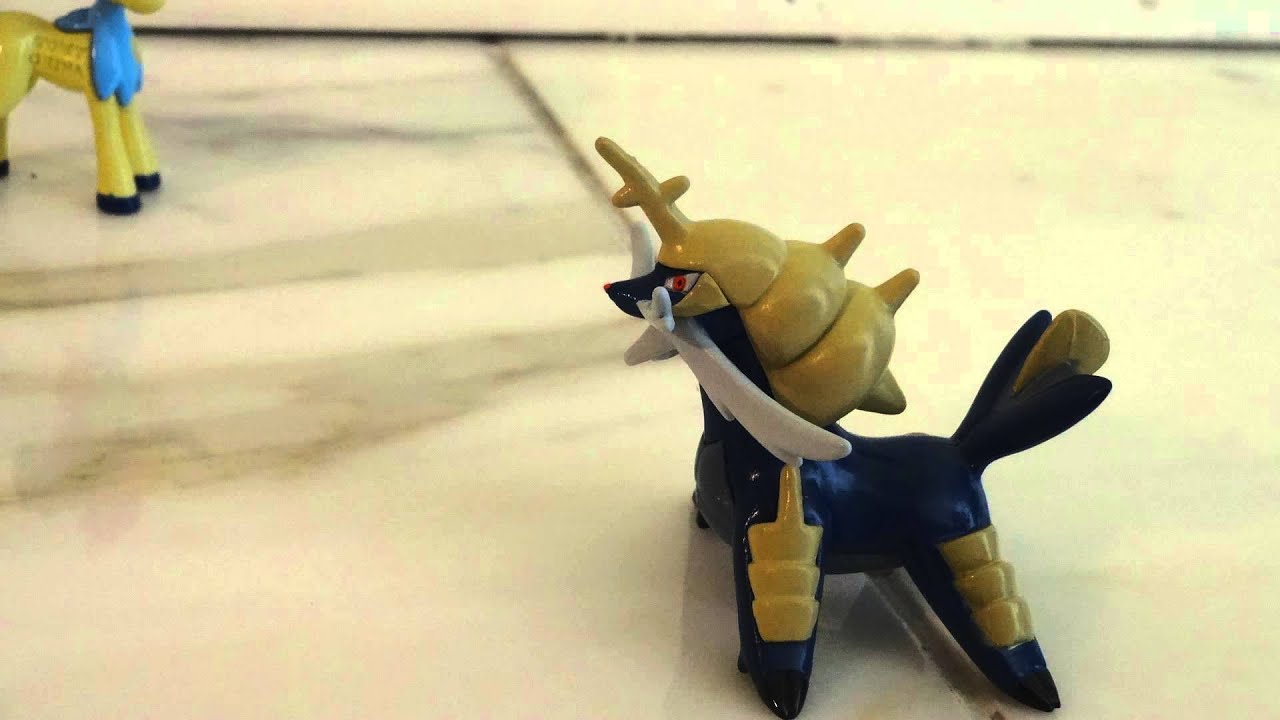Pokemon Emboar vs Samurott Stop motion - YouTube