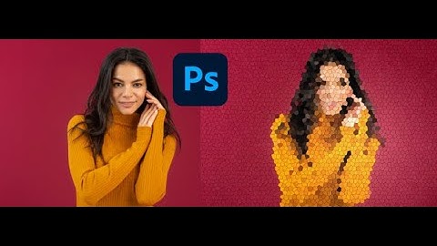 HOW TO CREATE MOSAIC PUZZLE EFFECT IN #adobe  #photoshop  #graphicdesign #tutorial