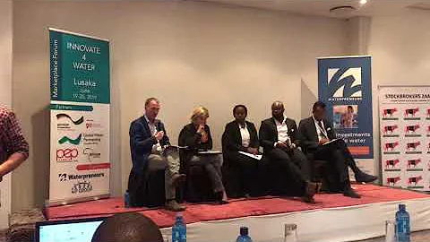 "Innovate 4 Water" Lusaka - Panel discussion - tal...