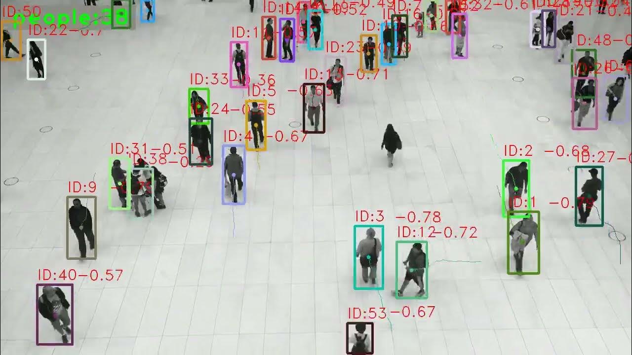 Yolov8 + sort tracking using jetson nano - YouTube