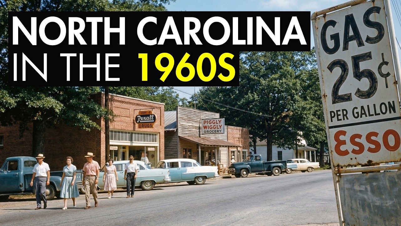 What it Was Like to Live in NORTH CAROLINA in the 1960s