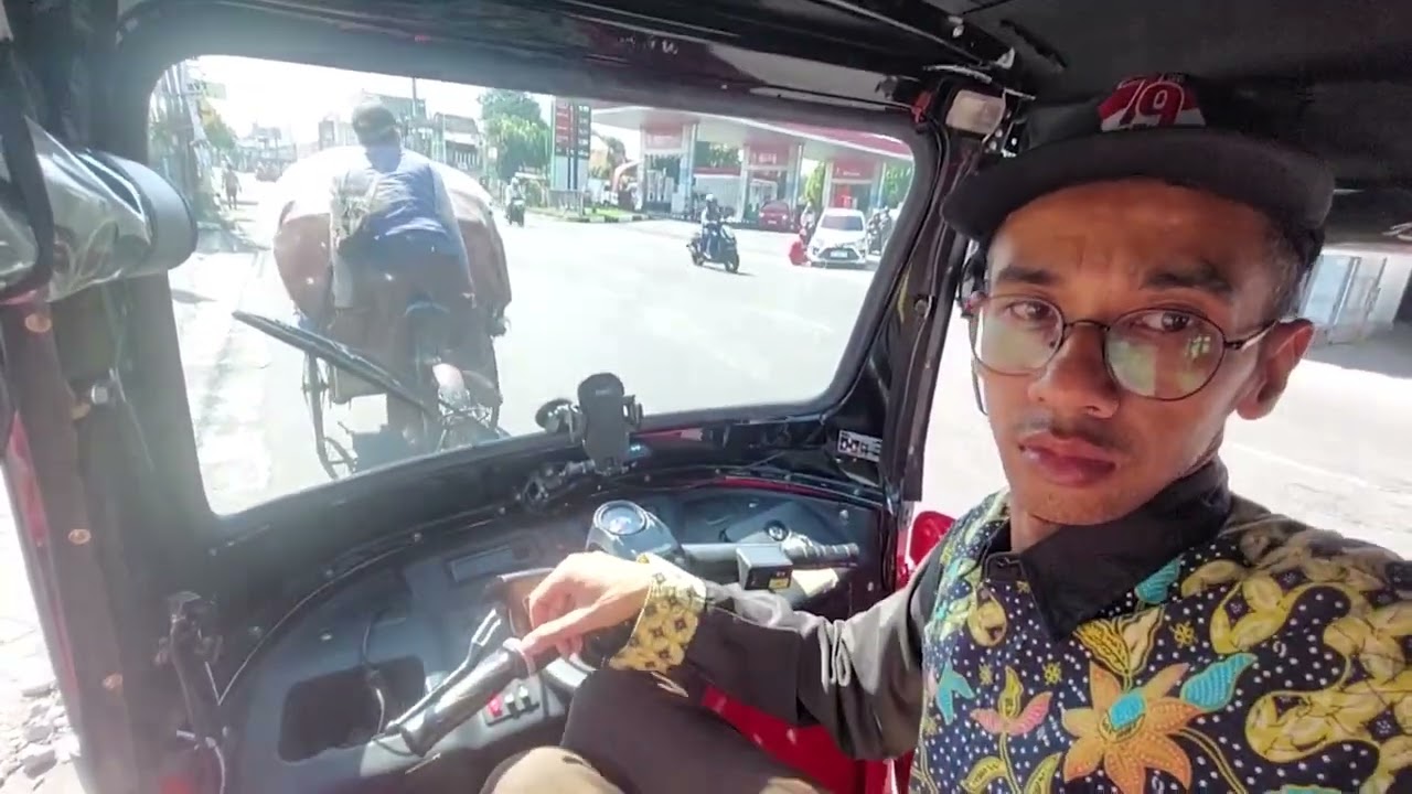 Berangkat Kerja Naik Bajaj TVS King - Full Rekaman Tanpa Cut