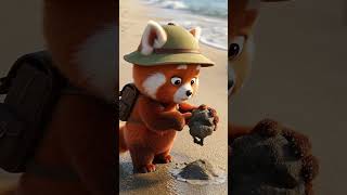 Sand sticks when wet! Why? #LearnOnYouTube #KidsLearning #FunFacts #CuriousKids #Nimlu #sand #sticky