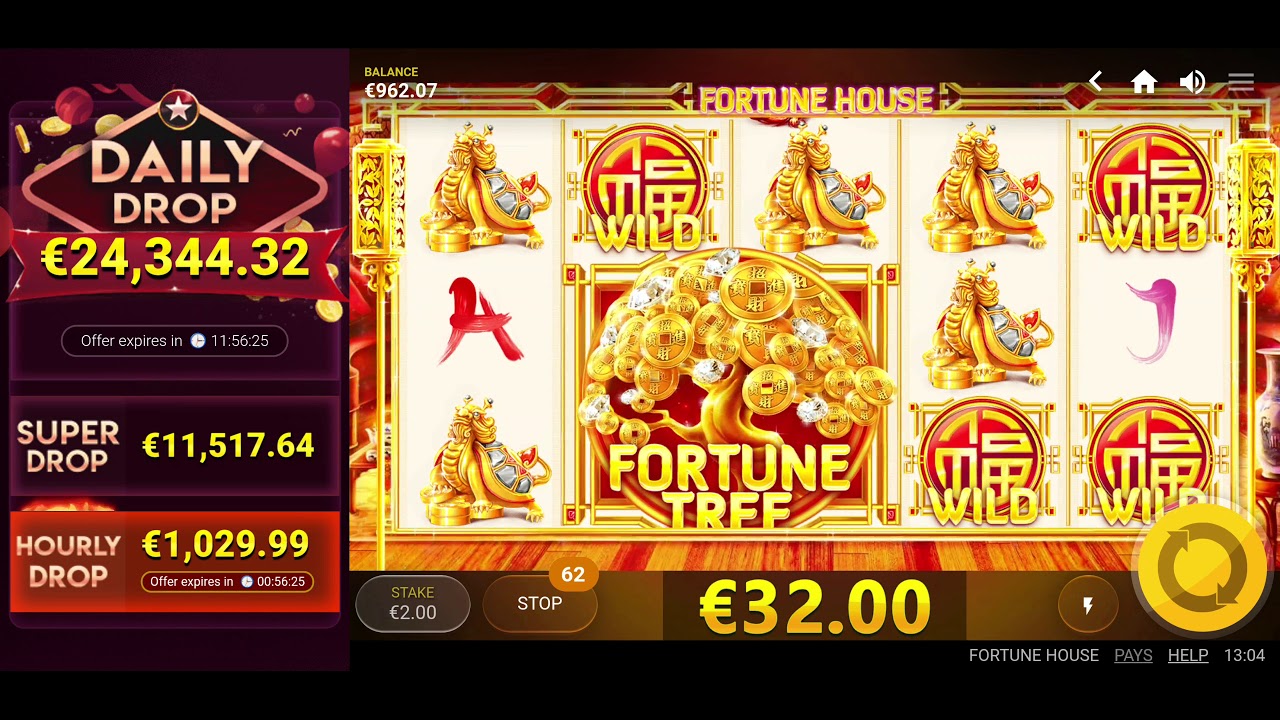 Fortune house - bonus feature x 3000 mega win