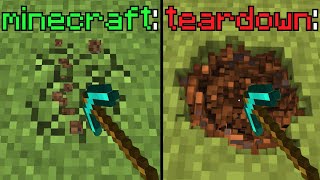 Physics Minecraft Vs Teardown