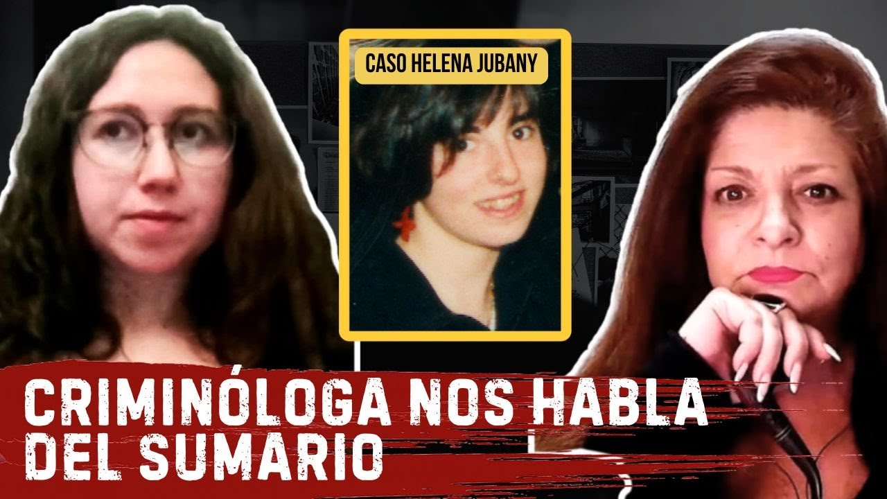 Despejando dudas Caso HELENA JUBANY con Lía Bonet Criminóloga | Lusy Crime Narradora de sombras
