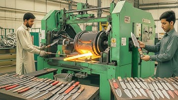 Real Damascus Knife Factory Secrets – The Shocking Blade-Making Process Revealed