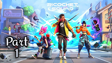 💥 Ricochet Squad: PvP Shooter Walkthrough Part 1 | Mobile Gameplay (Android/iOS)