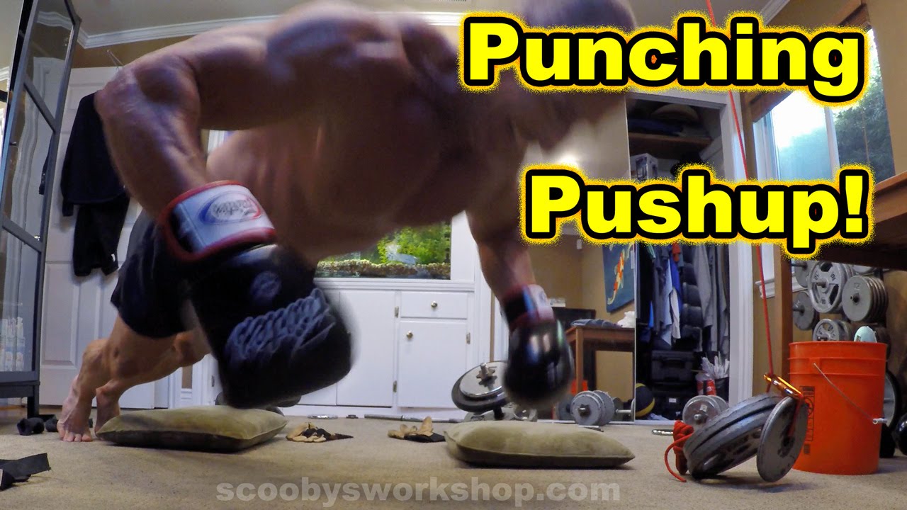 scooby instagram Punching Pushup