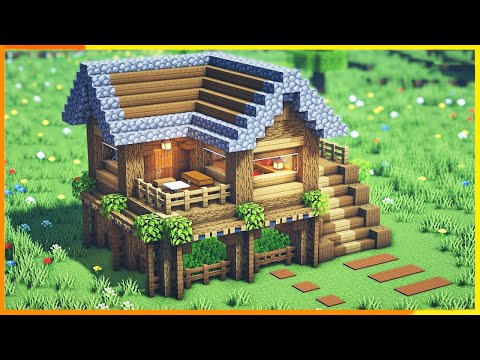 Minecraft Starter Haus bauen Tutorial 1.18 - Starter Haus bauen in Minecraft Survival Tutorial