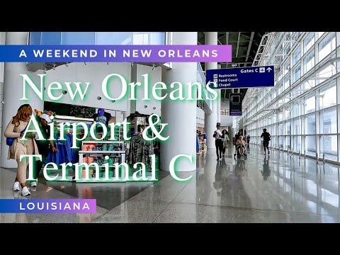 Vídeo: Guia de l'aeroport internacional Louis Armstrong de Nova Orleans (MSY)