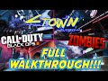 Ctown  full walkthrough  zombies custom map black ops iii