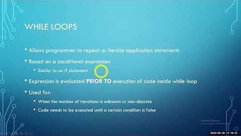 Lecture 12: While Loops
