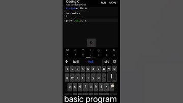 basic programming code using mobile phone #c programming #shorts horts #Shorts #subscribe