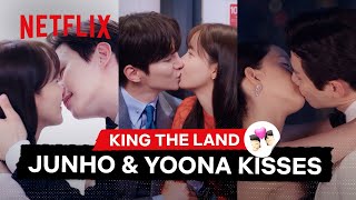 Junho and Yoona Kisses from King the Land 👩🏻‍❤️‍💋‍👨🏻 | King The Land | Netflix Philippines