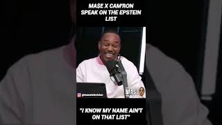 MASE SPEAKS ON THE EPSTEIN LIST 👀