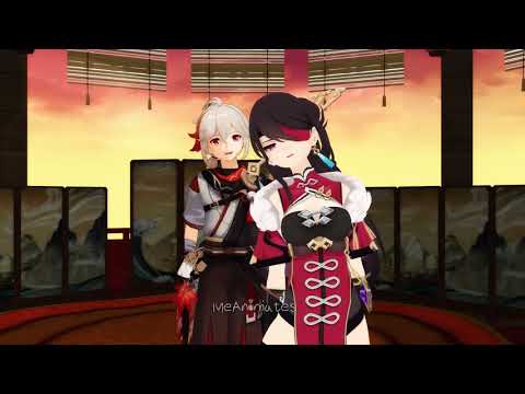 Simple Dimple Pop it! - Kazuha x Beidou MMD