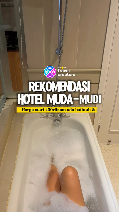 Staycation start 400ribuan ada bathtub & dapurnya ❤️ #hotel #staycation #vacation #holiday #jakarta