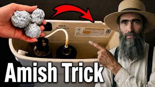 Put Aluminum Foil in Your Toilet… Here's What Happens! (Amish Dollar Tree Trick)