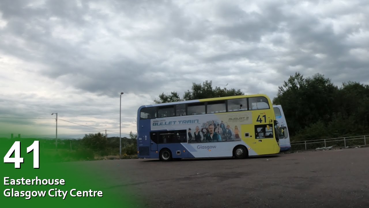 [GLA] First Bus Glasgow 41 (Easterhouse - City Centre) - YouTube