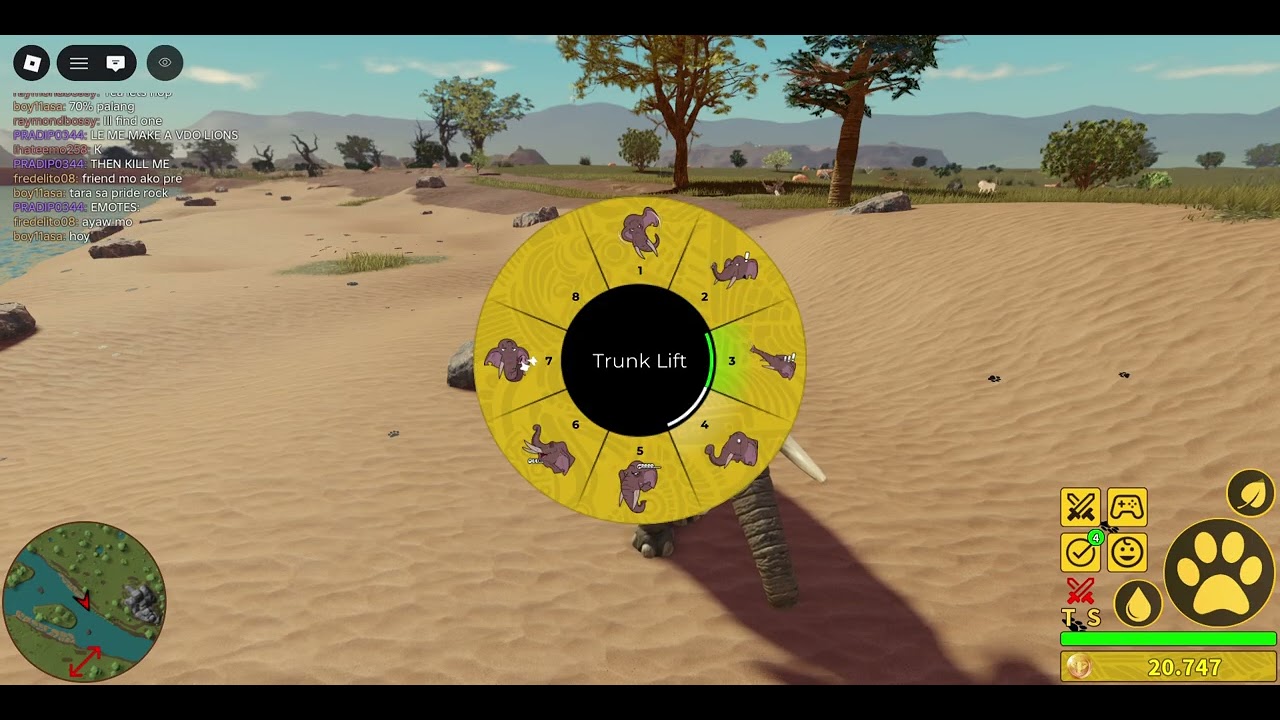 Elephant showcase!! Savanah Life roblox