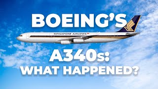 What Happened To The Airbus A340s Boeing Bought From Singapore Airlines?