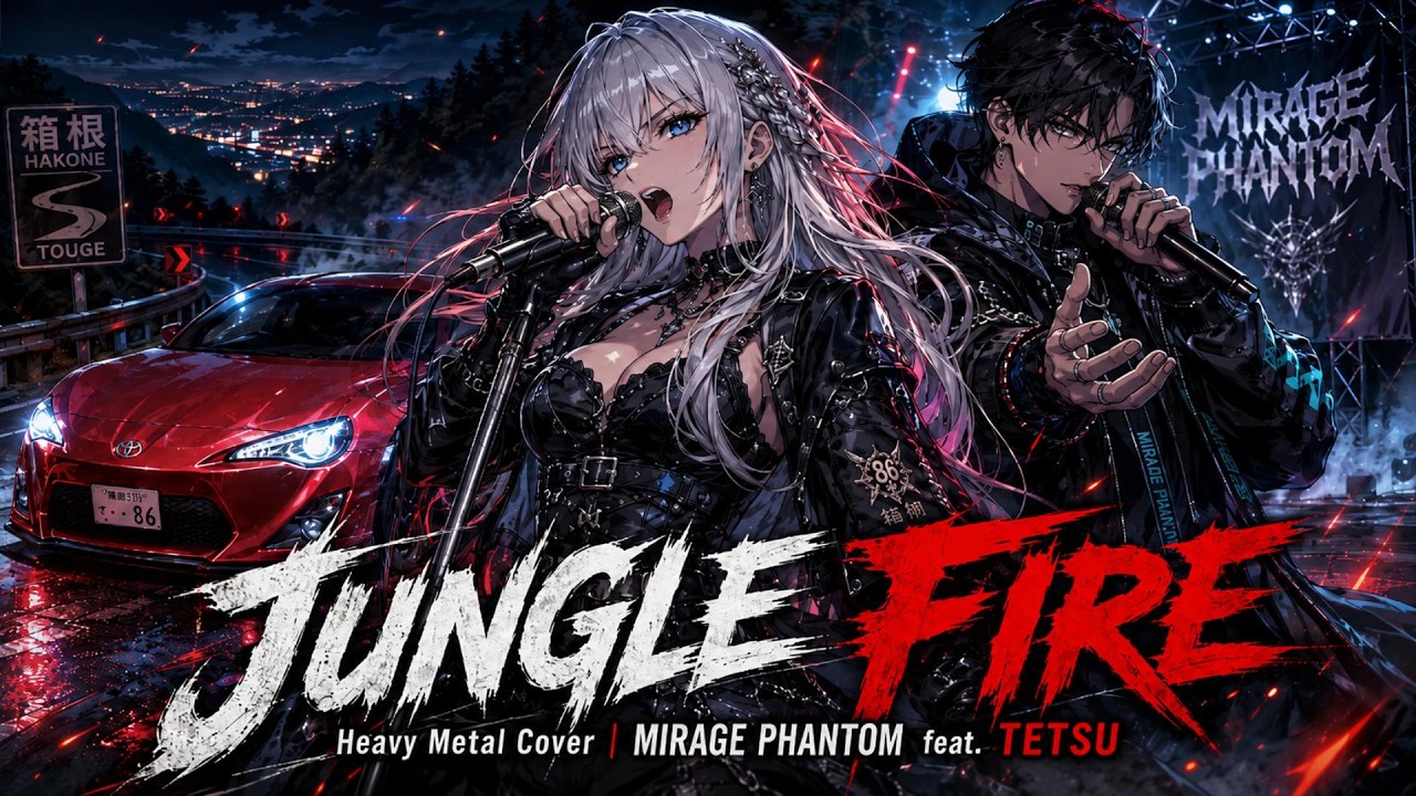 MFゴースト OP】JUNGLE FIRE / 芹澤優 feat. MOTSU – Metalcore Cover