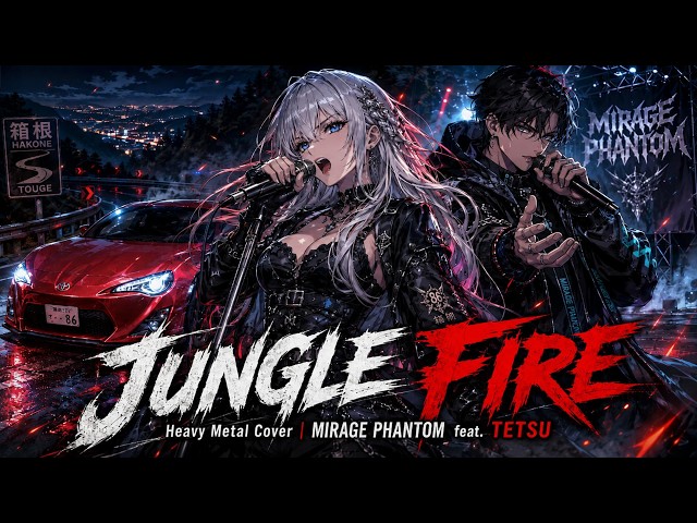 MFゴースト OP】JUNGLE FIRE / 芹澤優 feat. MOTSU – Metalcore Cover