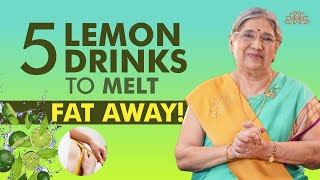 Lose Fat Naturally: 5 Powerful Fat Burning Lemon Drink Recipes | Refreshing Remedies | Dr. Hansaji