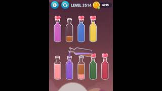 SortPuz:Water Sort Puzzle Game Level 3511 - 3520 Walkthrough | PuzzleChallenge ✔️ screenshot 3
