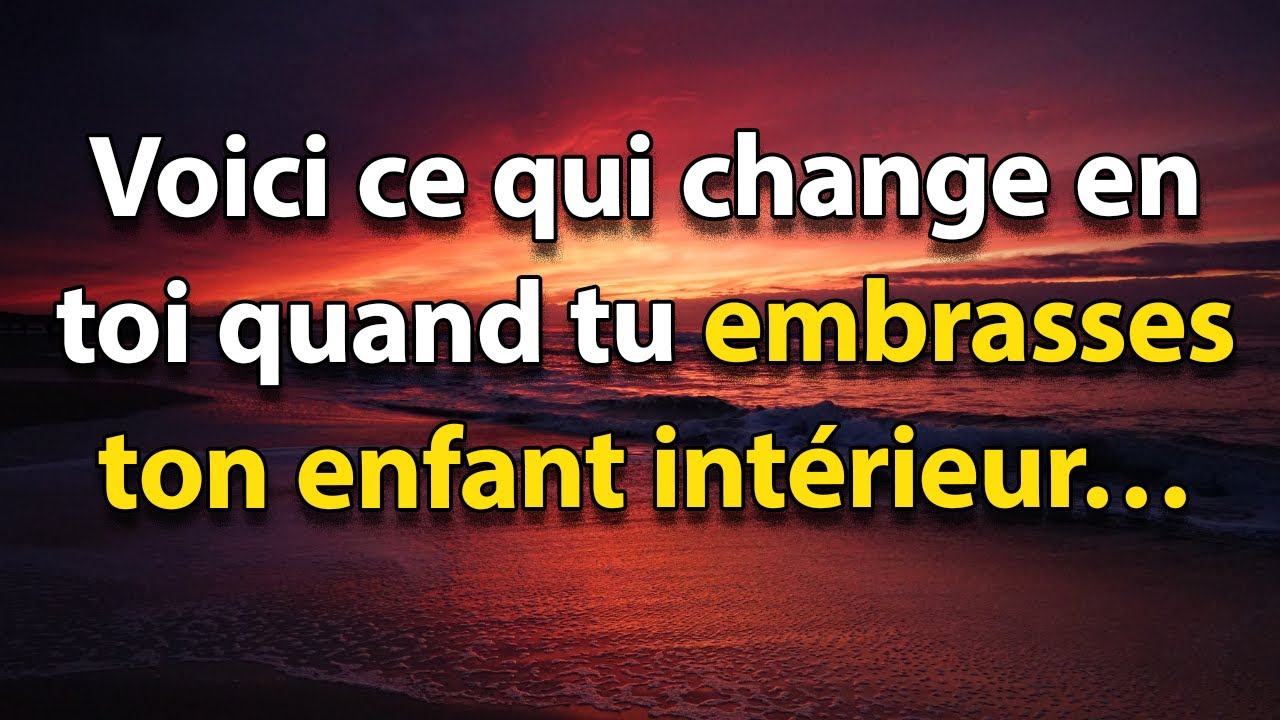 Voici ce qui se passe en toi quand TU EMBRASSES TON ENFANT INTÉRIEUR AVEC AMOUR – Carl Jung