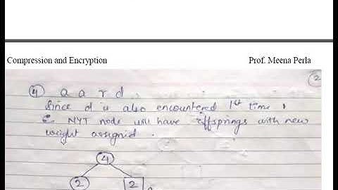 Data Compression and Encryption