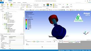 Static and Transient Structure Analysis of Connecting Rod in ANSYS