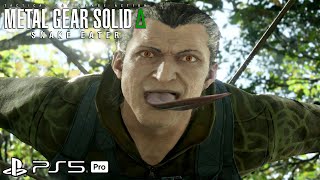 Mgs Delta Δ The Fear Boss Fight Extreme Difficulty Non Lethal Metal Gear Solid 3 Remake