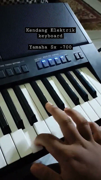 Kendang Elektrik Keyboard Yamaha SX-700🎹