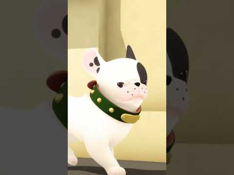 😠 Toto est jaloux 😠 #shorts #LesTriplés #dessinanimé #chien