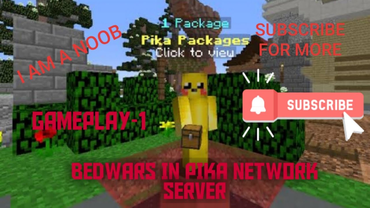 playing bedwars on pikanetwork server is awesome - YouTube