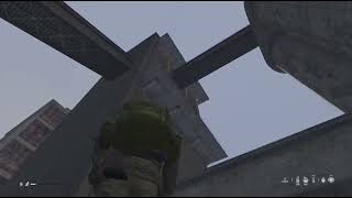 (DayZ) How to raid a factory base & brake your leg 