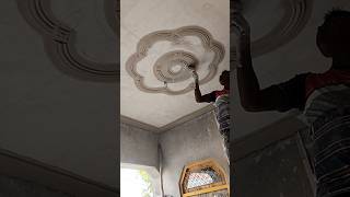 plus mines design || simple ceiling pop design for living hall#shorts #POP design#art