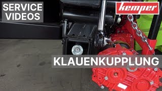 Hinweise zur Klauenkupplung