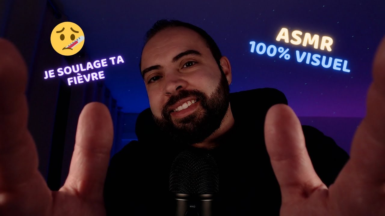 ASMR Anti Fièvre & Migraine (Roleplay 100% Visuel) 🌙💤