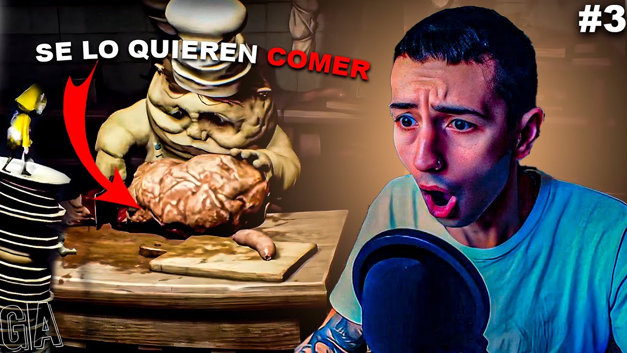 SE QUIEREN COMER A MANOLO | Little Nightmares #3 | Gaston Arthur