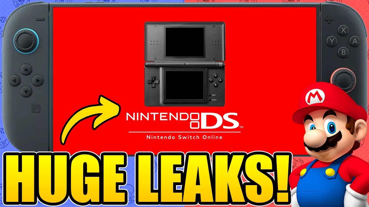 Did Nintendo DS Just LEAK For The Nintendo Switch 2? - YouTube