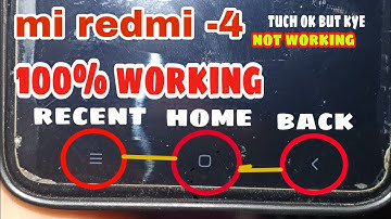 Home button, back button, recent button not working || fix problem easy ||redmi mi salutation